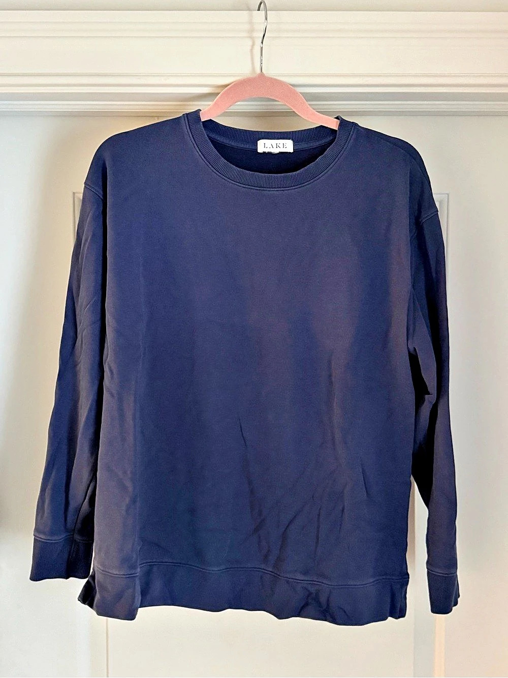 LAKE Navy Crewneck Sweatshirt